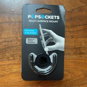 PopSockets PopMount Multi-surface Mount for PopSockets PopGrip Black